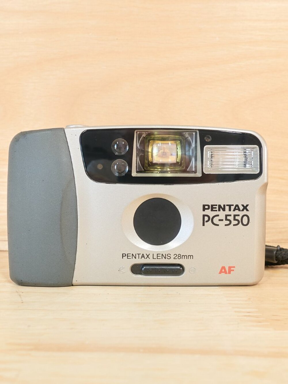 Pentax PC-550 35mm Film Point and Shoot Camera Autofocus Flash Tested